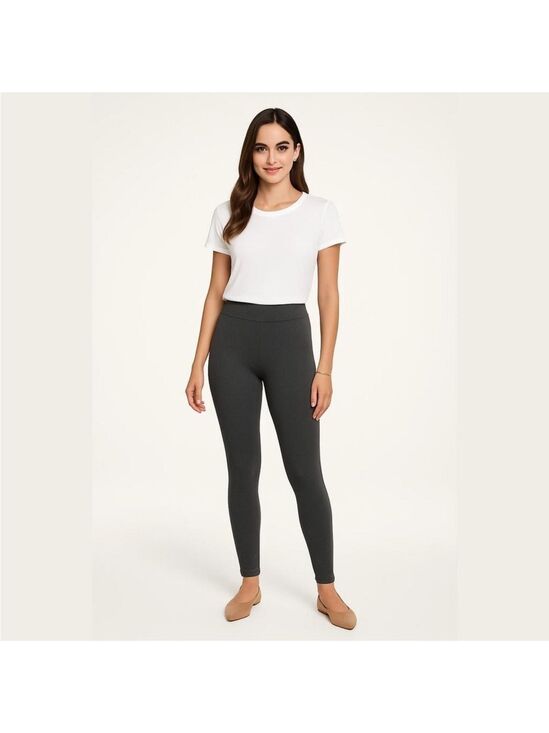 Sonoma Pants - Sonoma Goods For Life pull on dark gray legging Woman’s size Large